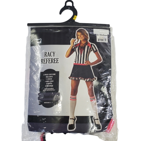 In Charter Costumes Racy Referee Costume Halloween Junior Size M (5-7) - Picture 2 of 16